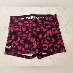 Pink under armor spandex